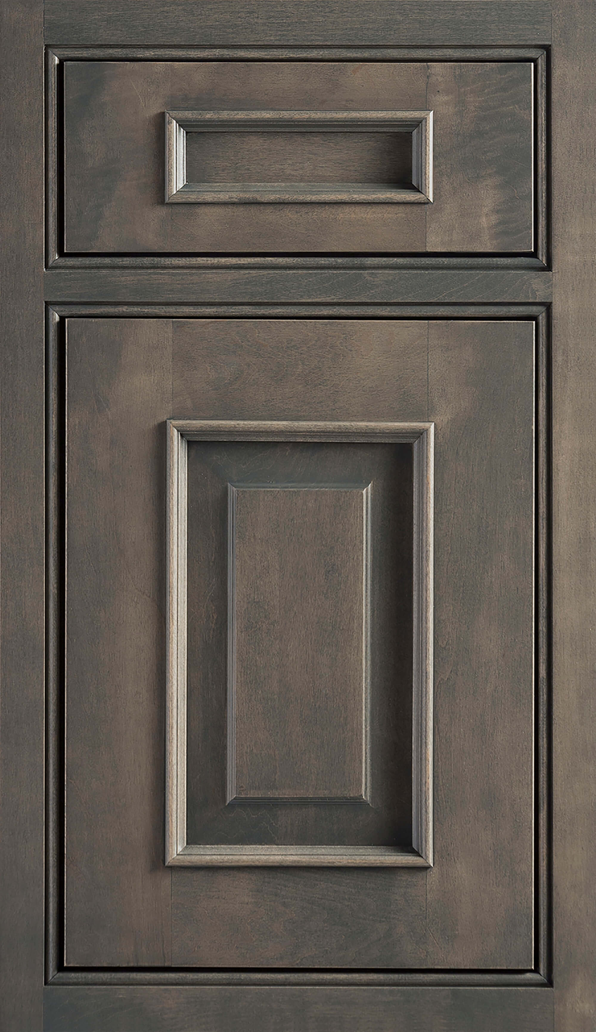 Dura Supreme Cabinetry, Inset Styling on the Montego-Inset door style with Beaded Face Frame, one Barrel, and one Concealed Hinging