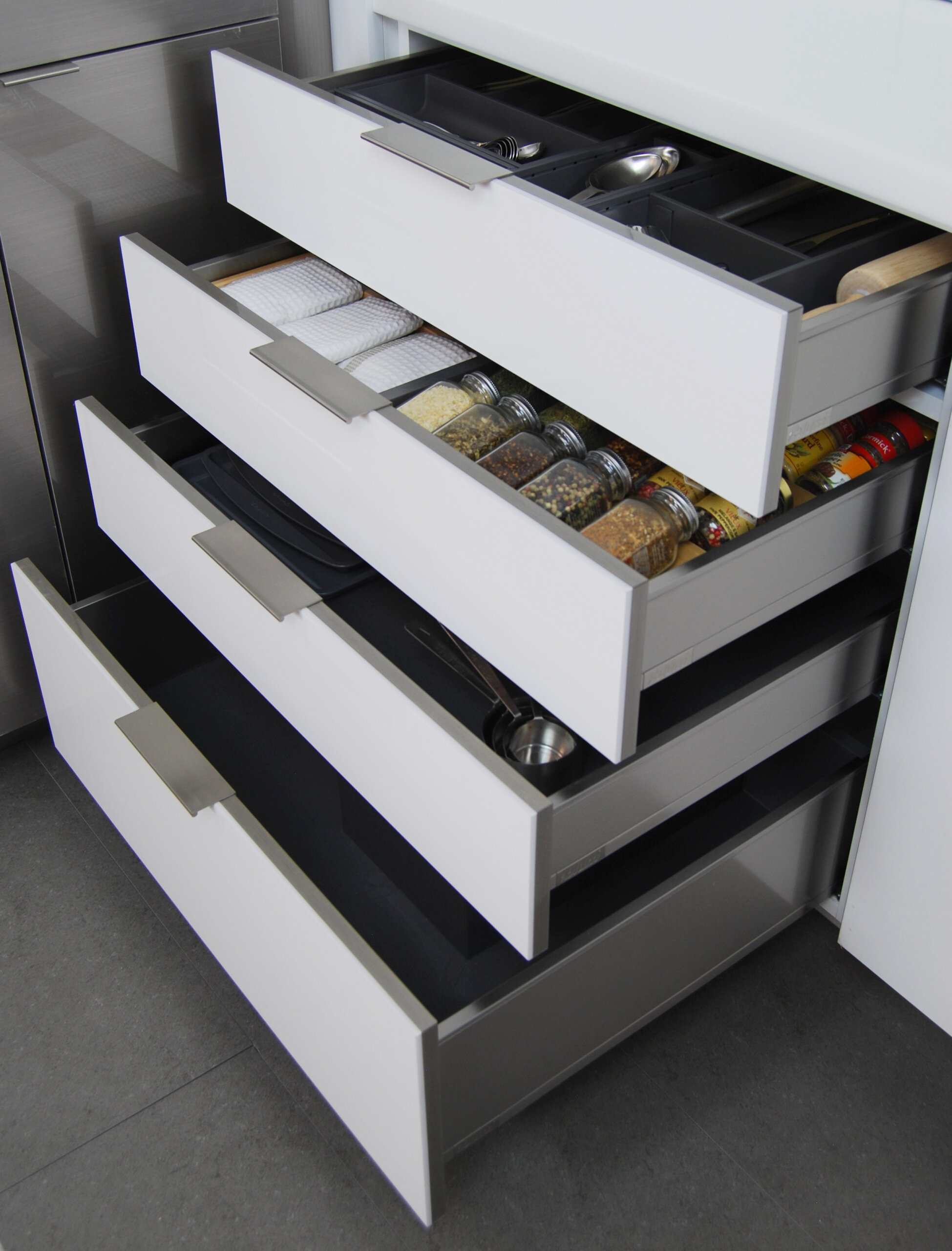 Stainless Steel Drawers