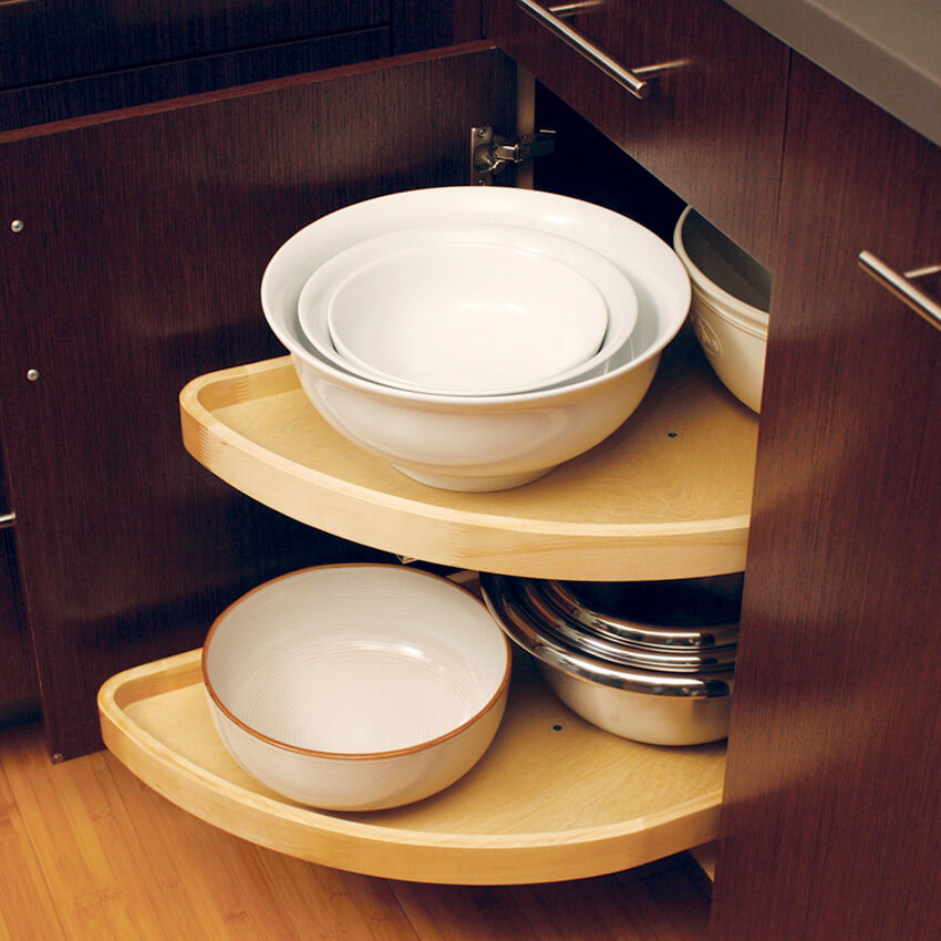 Blind Corner Base Options from Dura Supreme Cabinetry