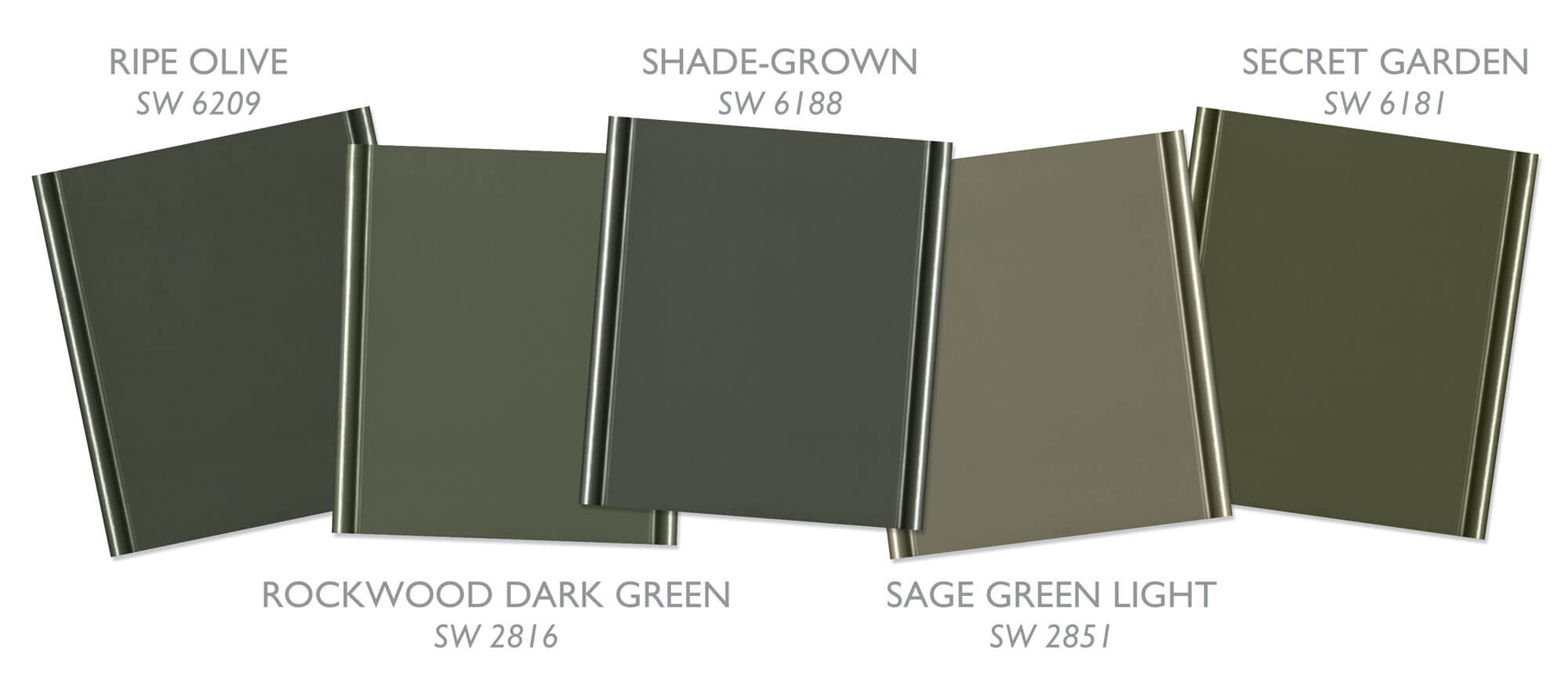 Trendy dark green kitchen and bathroom cabinet colors from Dura Supreme Cabinetry.