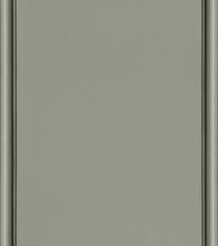 Evergreen Fog is a subtle green cabinet paint color, with a mossy, warm gray undertone.