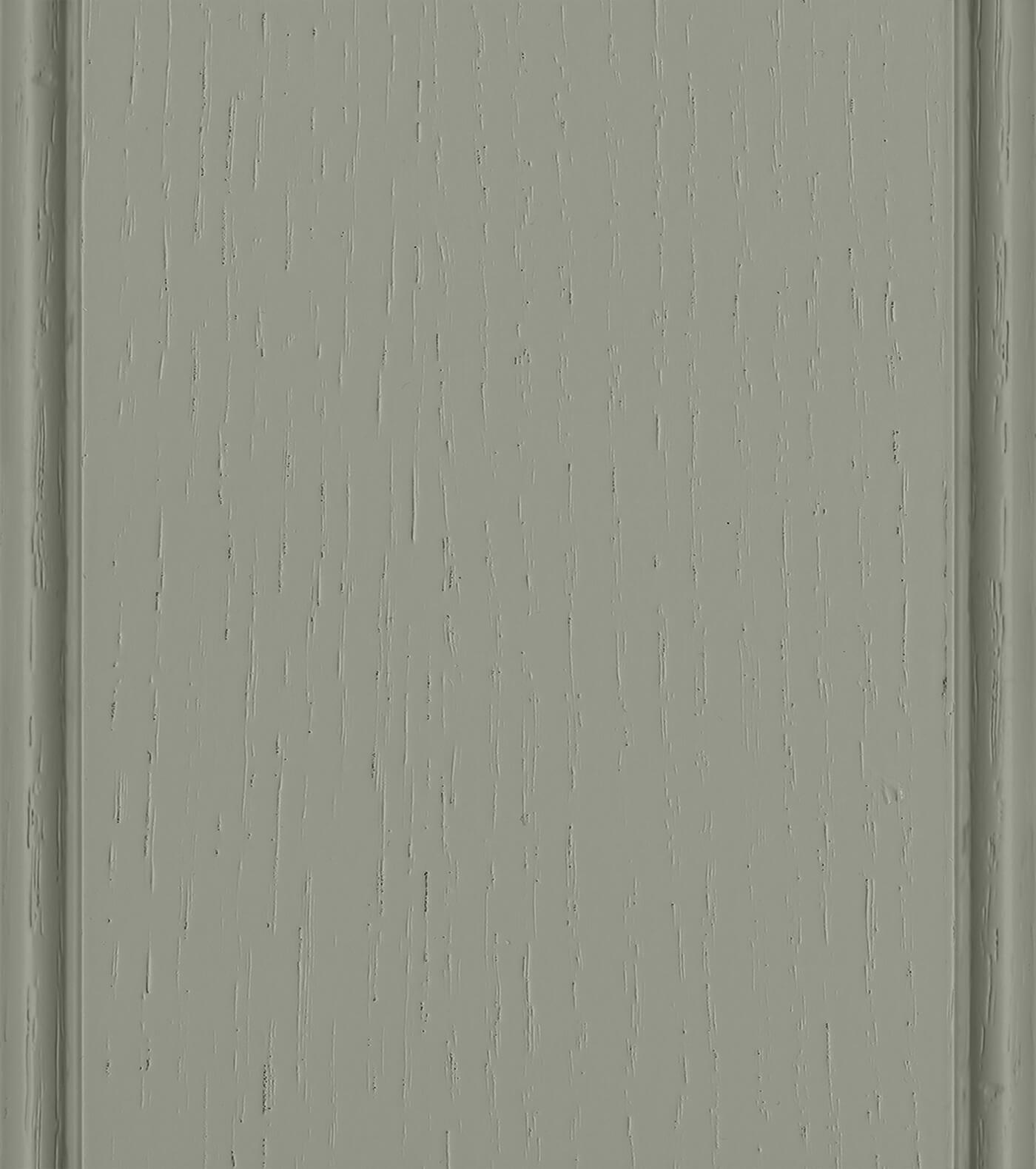 Evergreen Fog SW9130 Curated Color on Red Oak - Dura Supreme Cabinetry